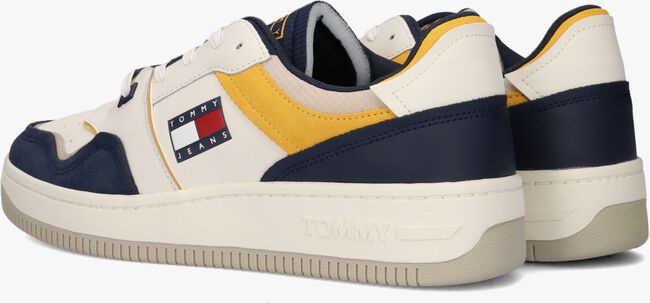 Blauwe TOMMY JEANS Lage sneakers TOMMY JEANS DECONSTRUCTED BASKET - large