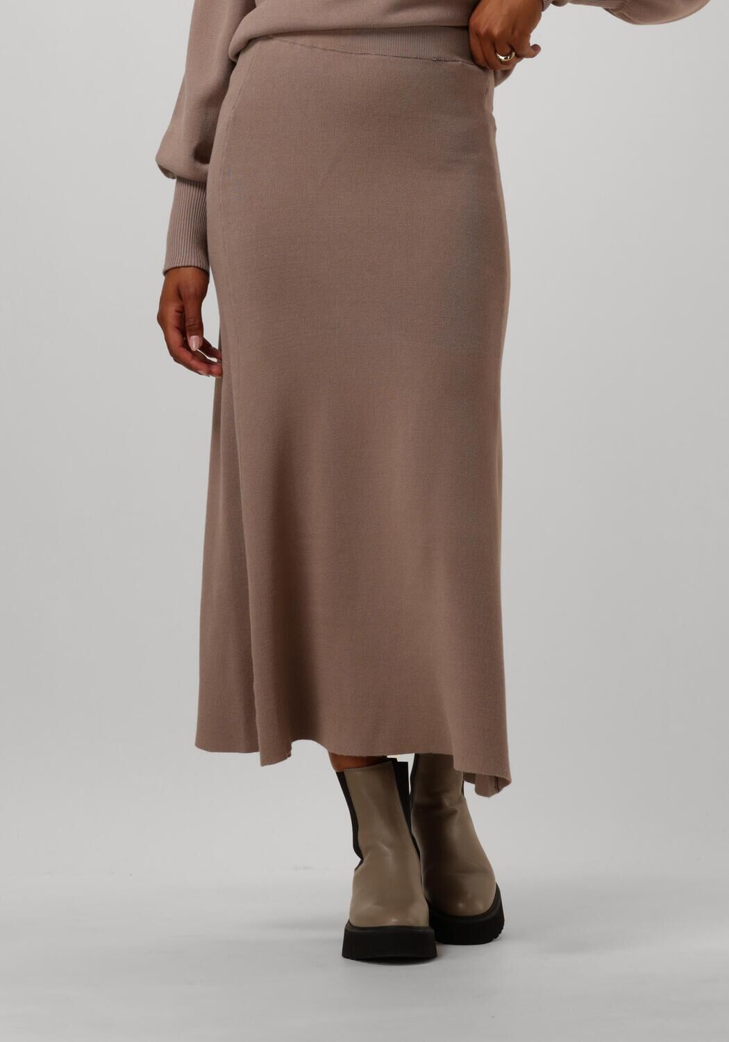 Y.A.S Gebreide rok YASFONNY HW ANKLE KNIT SKIRT S. NOOS
