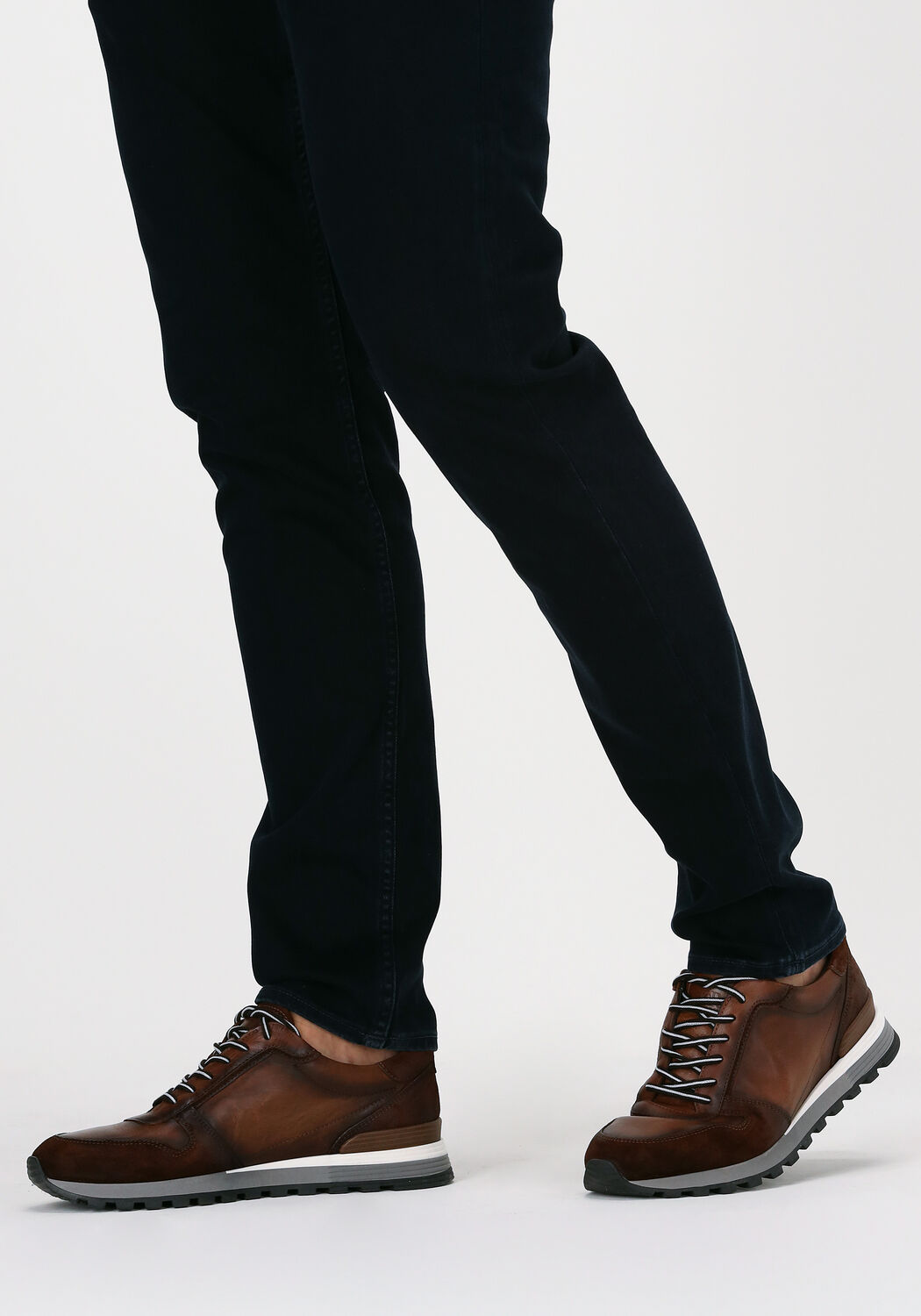 Bruine GIORGIO Lage sneakers 87524 - large