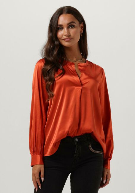 Oranje MOS MOSH Blouses MMENFA SATIN BLOUSE - large
