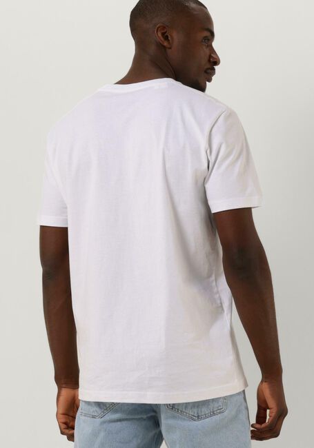 Witte SELECTED HOMME T-shirt SLHNORMANI180 SS O-NECK TEE - large