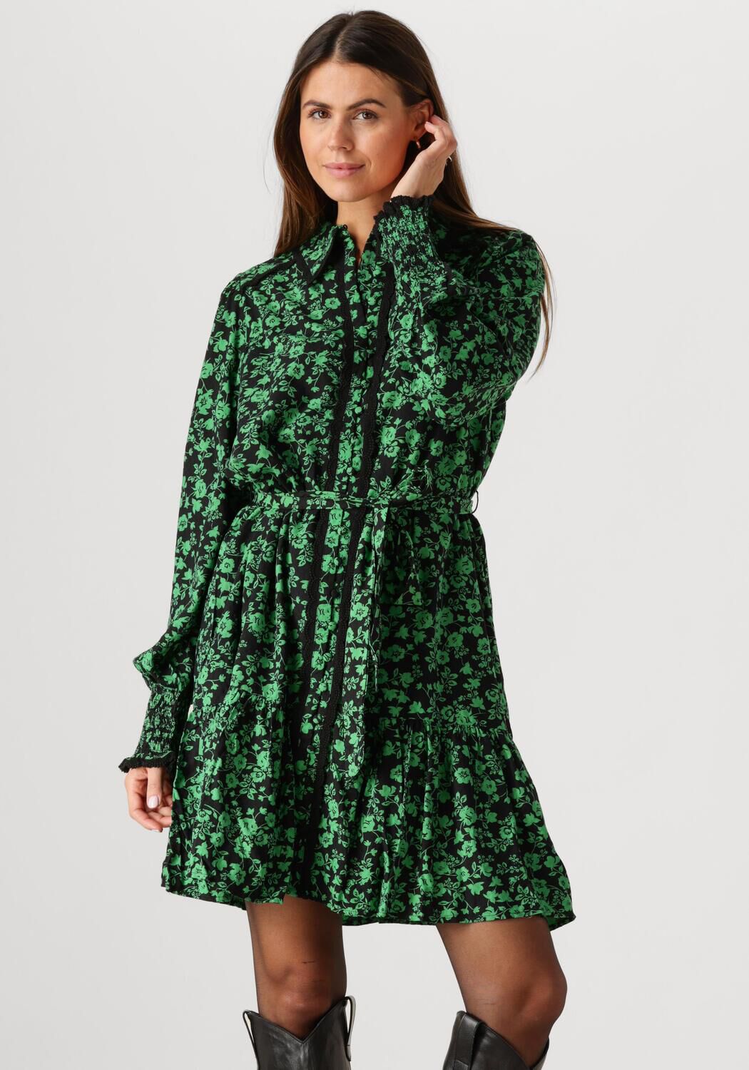 Y.A.S. Dames Jurken Yastilera Ls Shirt Dress Groen