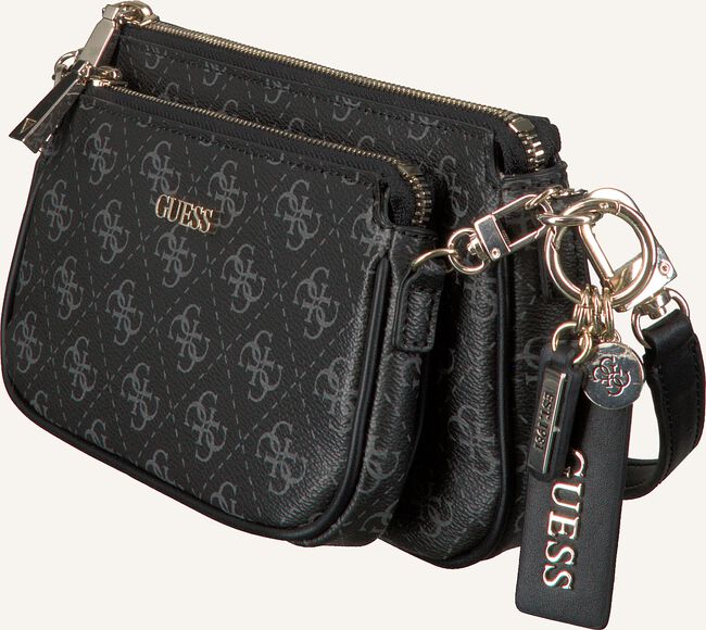Grijze GUESS Schoudertas ARIE DOUBLE POUCH Grijze GUESS Schoudertas ARIE DOUBLE POUCH - large