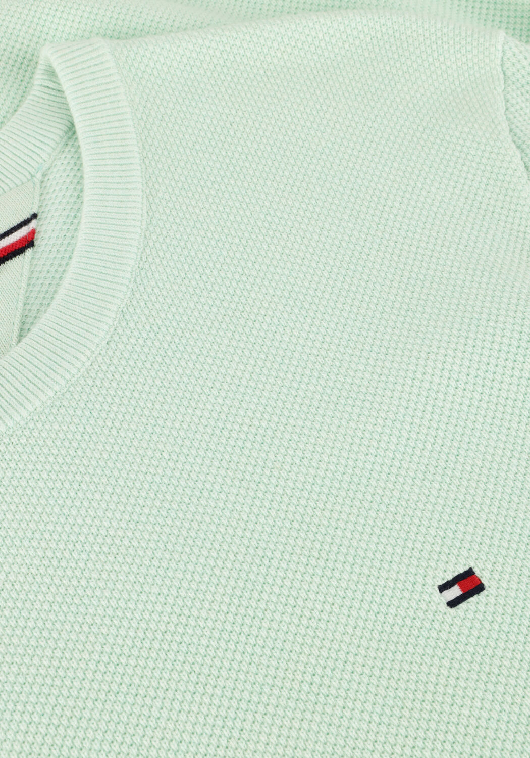 Mint TOMMY HILFIGER Trui ESSENTIAL STRUCTURE CREW NECK - large