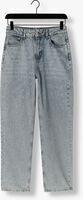 Lichtblauwe COLOURFUL REBEL Straight leg jeans JONES RHINESTONES DENIM