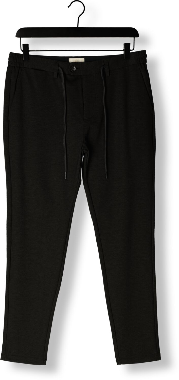DSTREZZED Heren Broeken The Lancaster Tapered Jogger Pattern Sweat Zwart