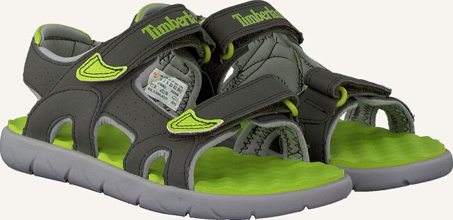 Groene TIMBERLAND Platte sandalen PERKINS ROW 2-STRAP Groene TIMBERLAND Platte sandalen PERKINS ROW 2-STRAP - large