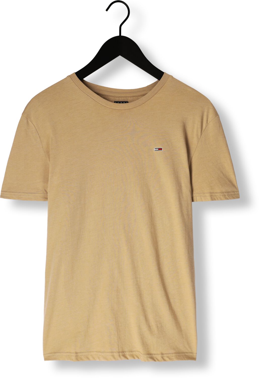 TOMMY JEANS Heren Polo's & T-shirts Tjm Xslim Jaspe Htr Tee Ext Beige