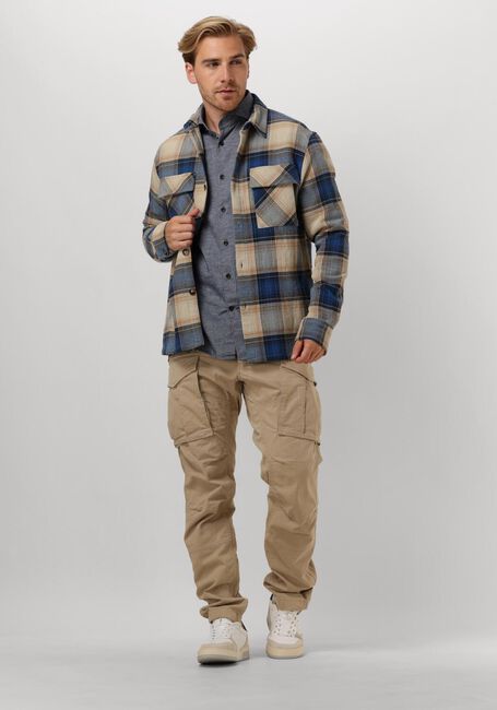 Grijze DSTREZZED Casual overhemd OLAV SHIRT - large