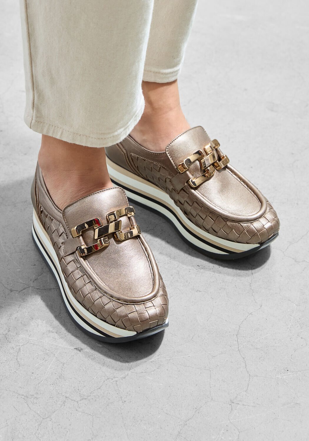 Bronzen SOFTWAVES Instappers 7.78.73 - large