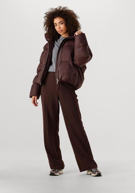 Bruine SECOND FEMALE Gewatteerde jas RIYA PUFFER JACKET - large