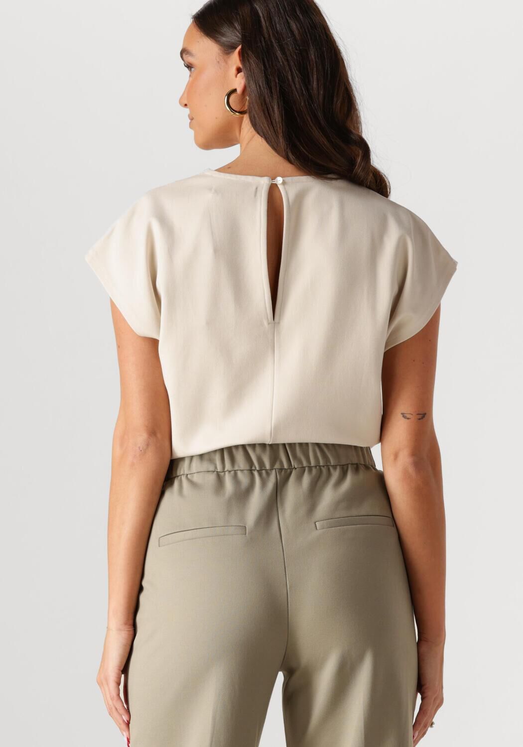 BEAUMONT Dames Tops & T-shirts Dasha Top Beige
