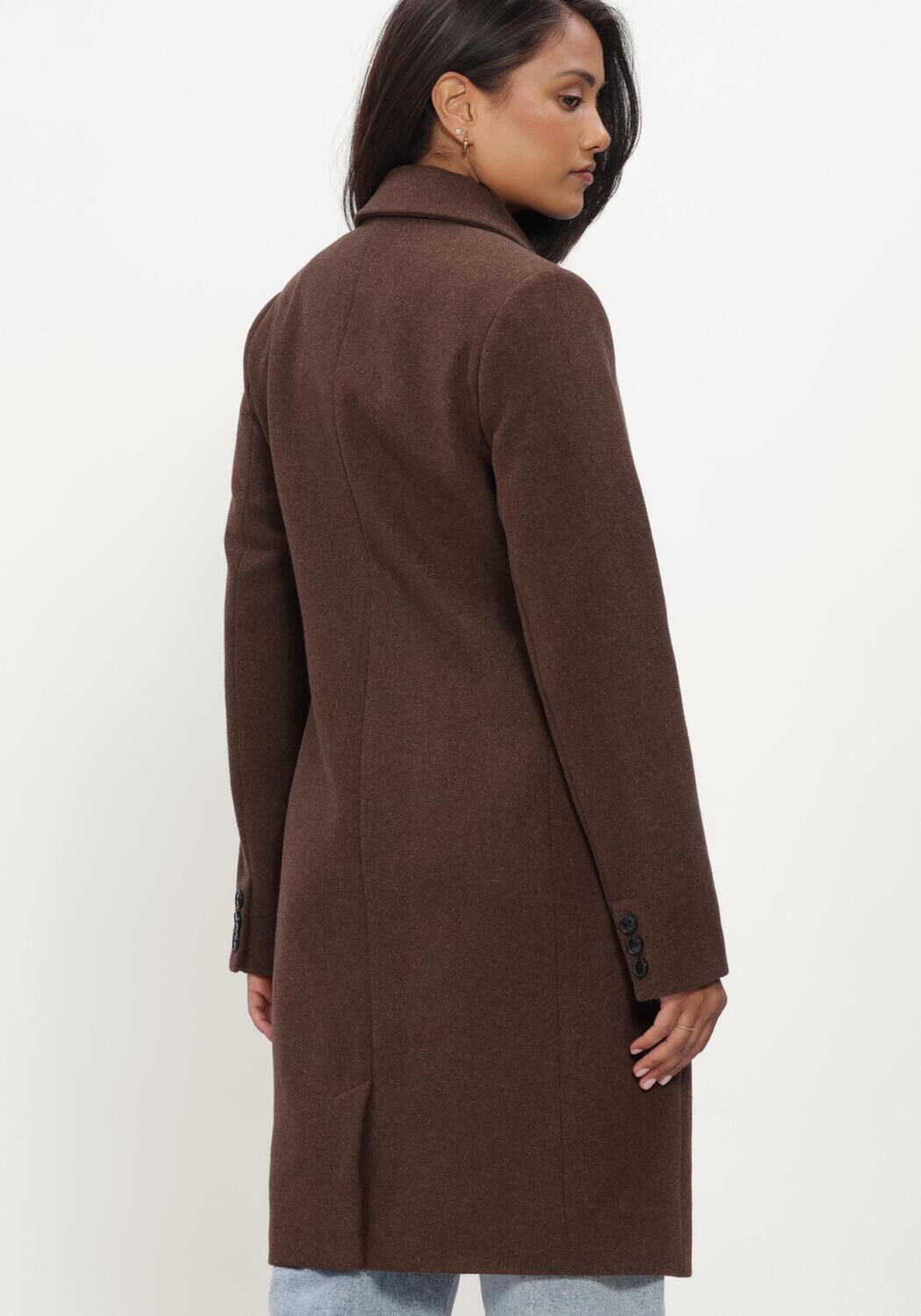 Bruine MODSTR&Ouml;M Mantel PAMELA COAT - large