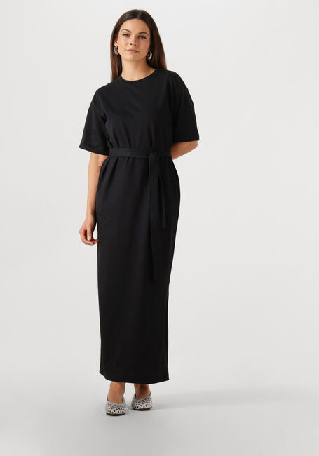 Zwarte SELECTED FEMME Maxi jurk SLFESSENTIAL SS POCKET ANKLE DRESS - large