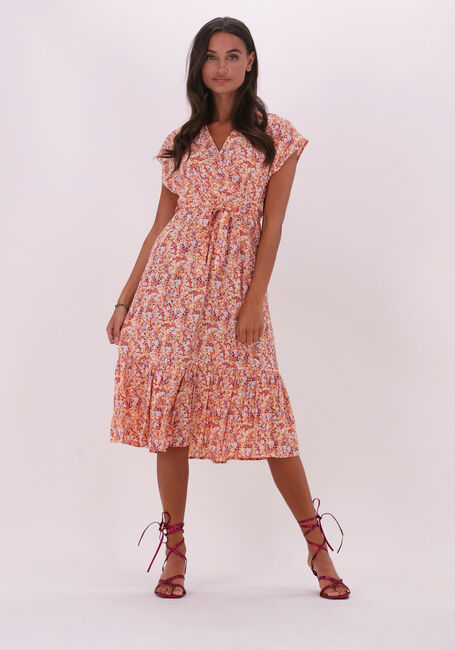 Oranje YDENCE Midi jurk DRESS FLORENCE - large