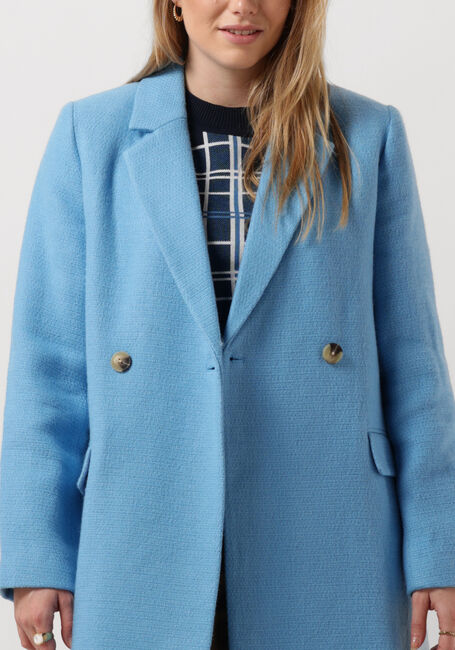 Lichtblauwe MODSTRÖM Mantel EDINMD COAT - large