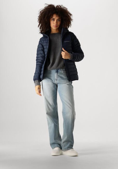 Blauwe PEAK PERFORMANCE Gewatteerde jas W DOWN LINER HOOD JACKET - large