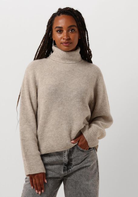 Beige MOS MOSH Coltrui AIDY THORA ROLLNECK KNIT - large
