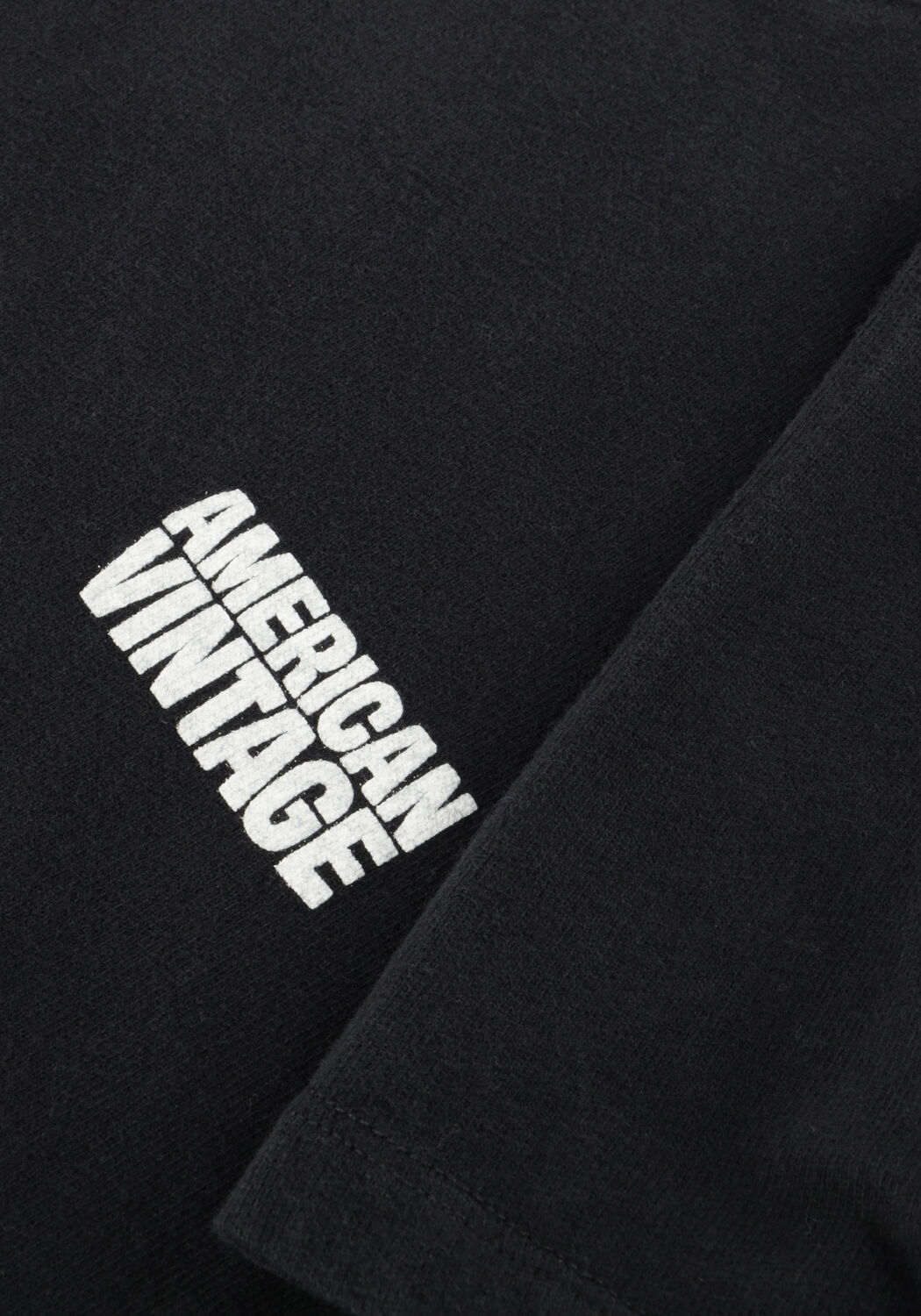 Zwarte AMERICAN VINTAGE T-shirt YKOBOW - large