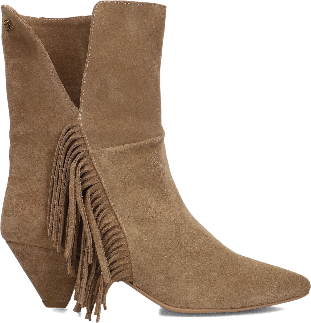 BABOUCHE Beige Enkellaarsjes Elsie