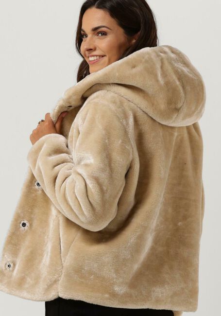 Creme GIACOMO THE JACKET Faux fur jas 6513580 - large