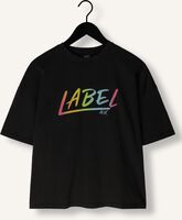 Grijze ALIX THE LABEL T-shirt LADIES KNITTED WASHED LABEL T-SHIRT Grijze ALIX THE LABEL T-shirt LADIES KNITTED WASHED LABEL T-SHIRT - medium