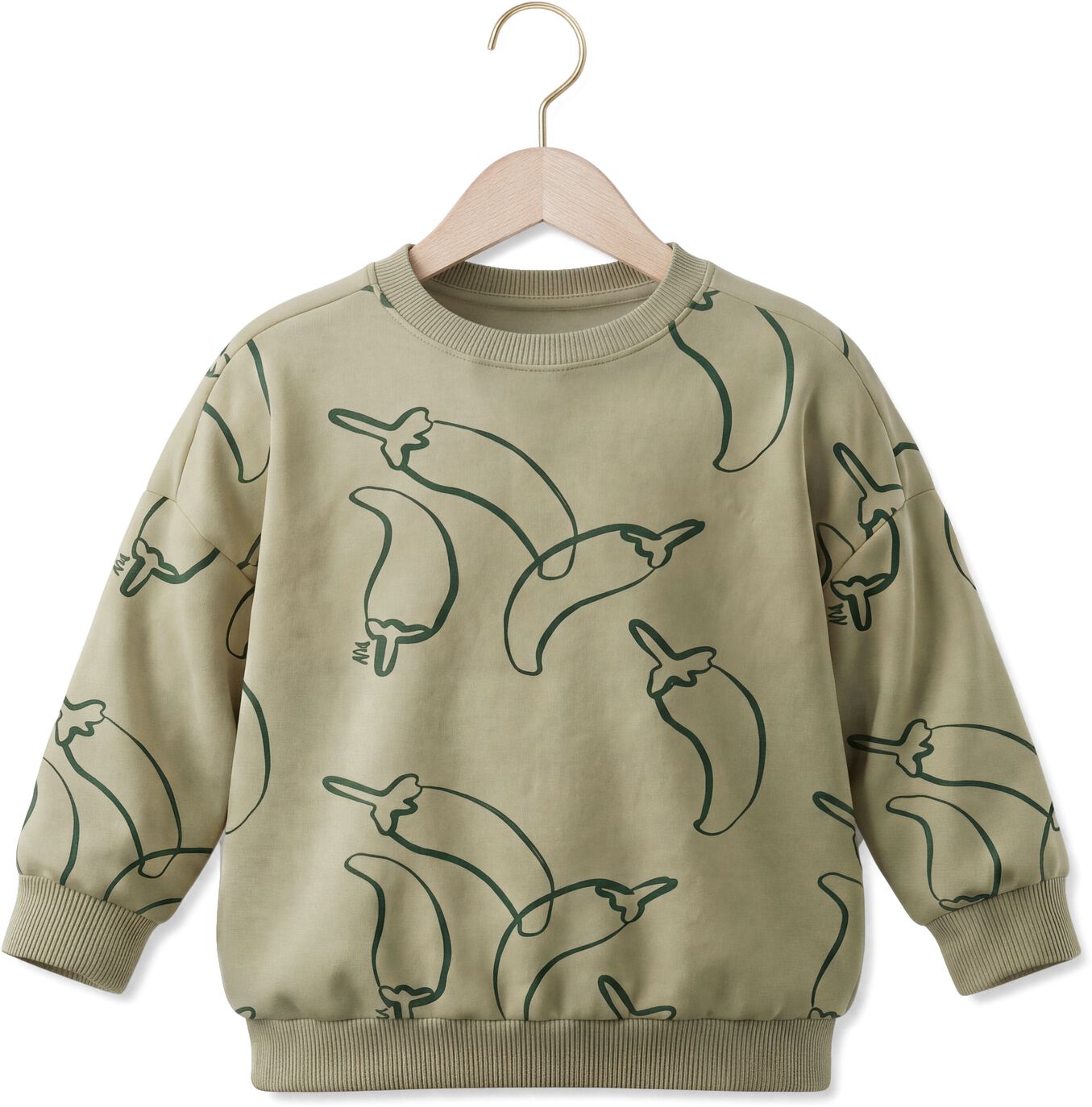 YOUR WISHES Jongens Truien & Vesten Peppers Oversized Sweater Groen