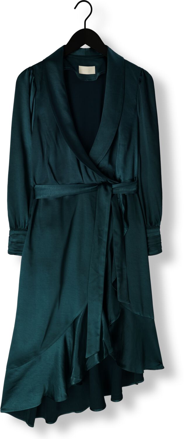 NOTRE-V Dames Jurken Nv-dorissa Satin Dress Blauw
