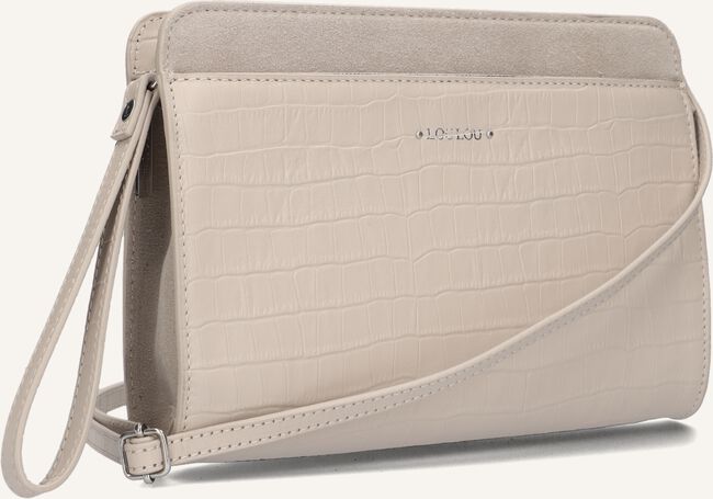 Beige LOULOU ESSENTIELS Schoudertas CROSSBODY CLASSY CROC Beige LOULOU ESSENTIELS Schoudertas CROSSBODY CLASSY CROC - large