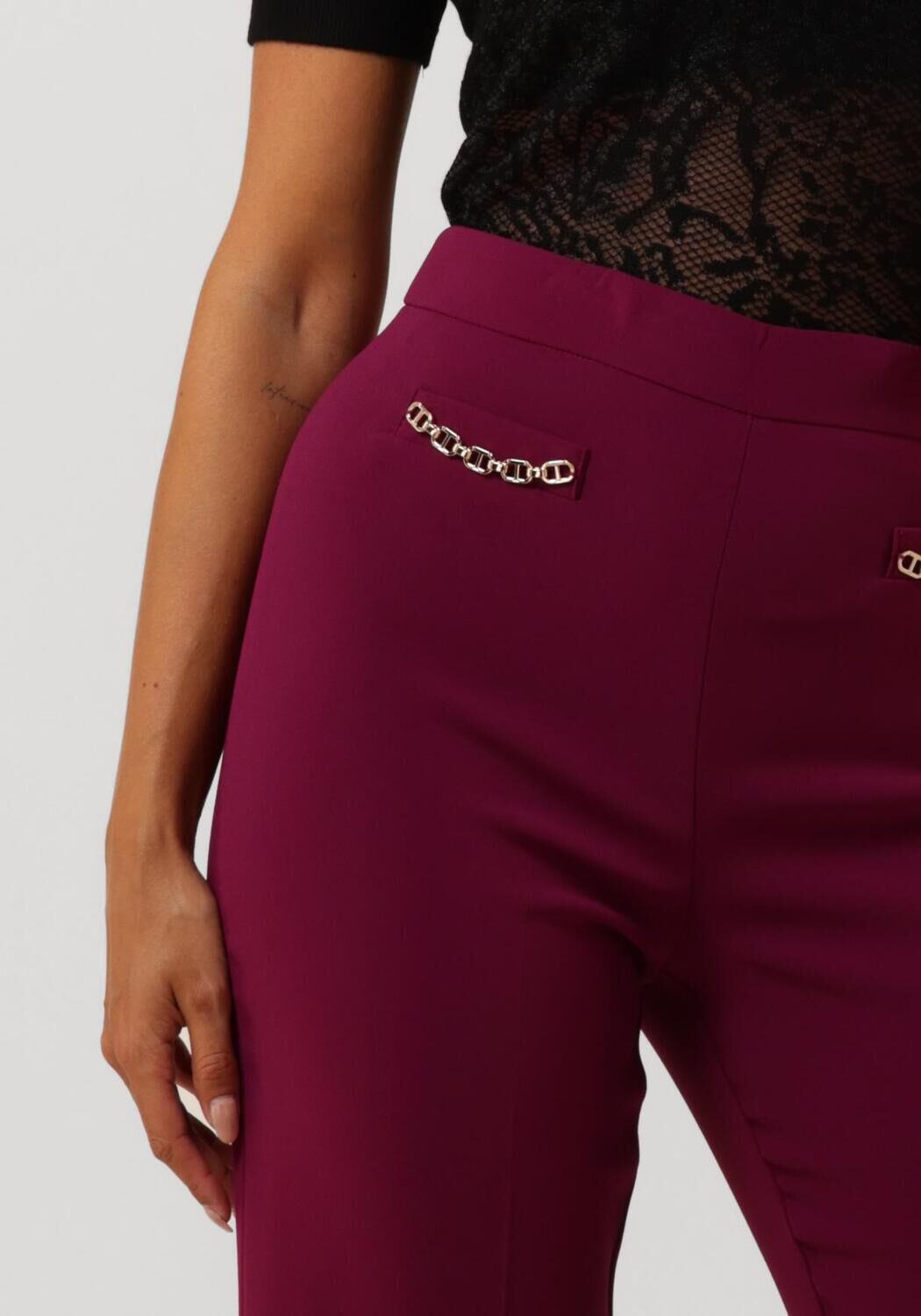 TWINSET MILANO Dames Broeken 242tp2083 Paars