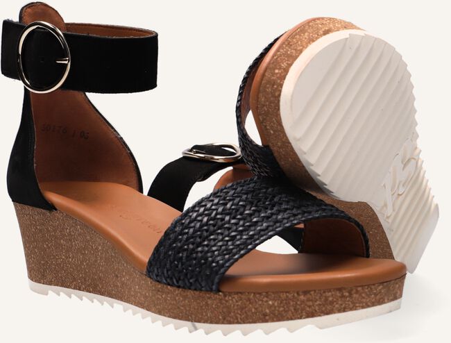 Zwarte PAUL GREEN Platte sandalen 7793 Zwarte PAUL GREEN Platte sandalen 7793 - large