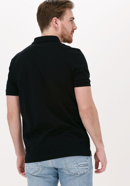 Zwarte FRED PERRY Polo TEXTURED STRIPE POLO SHIRT - large
