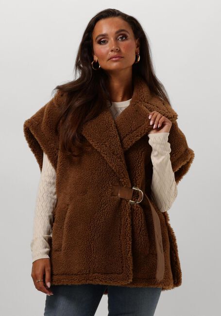 Camel LIU JO Gilet GILET TS. TEDDY - large