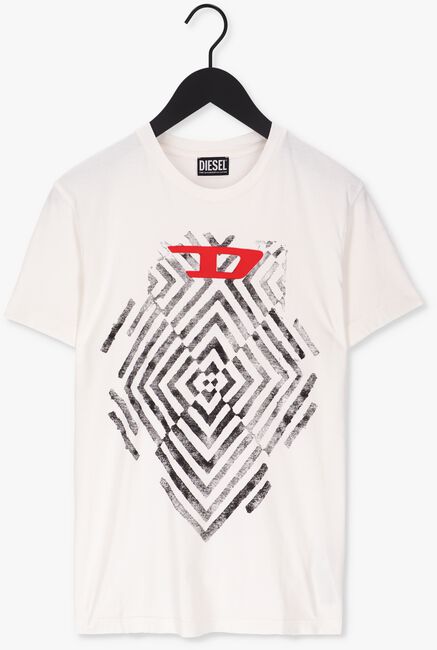 Witte DIESEL T-shirt T-DIEGOR-C16 - large