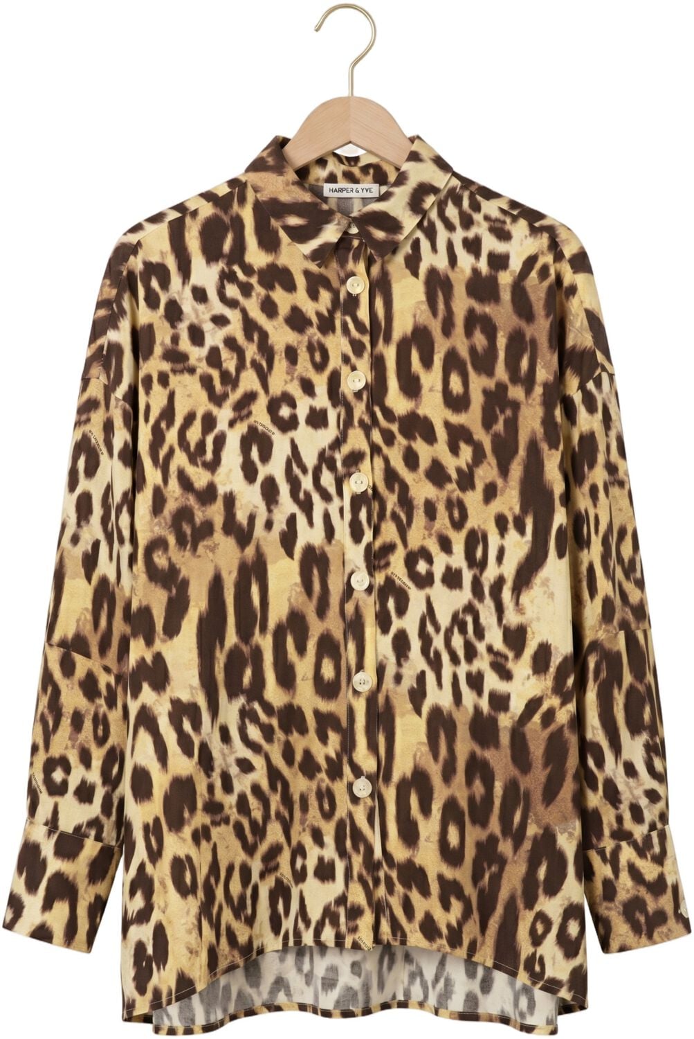 HARPER & YVE Dames Blouses Kim-ls Bruin
