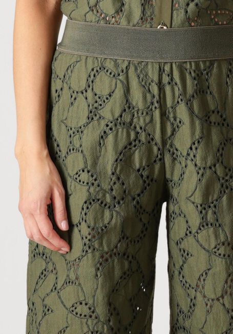 Groene CAROLINE BISS Wijde broek 1550 - large