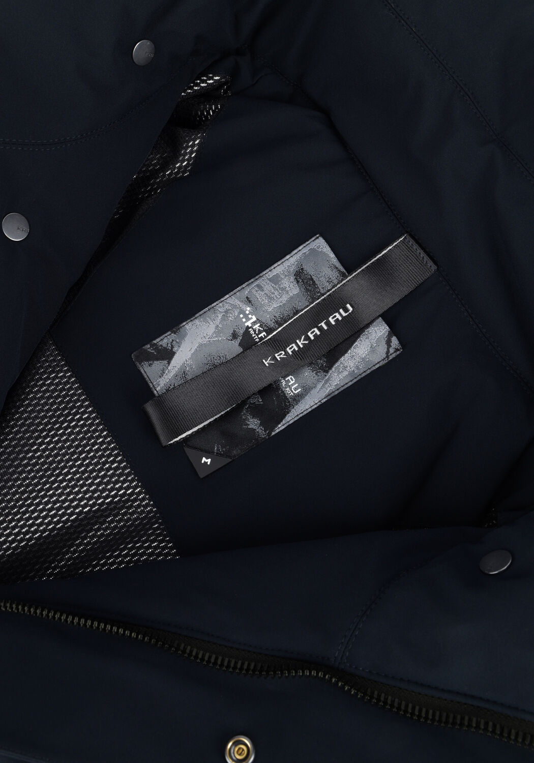 Donkerblauwe KRAKATAU Parka's QM376 - large