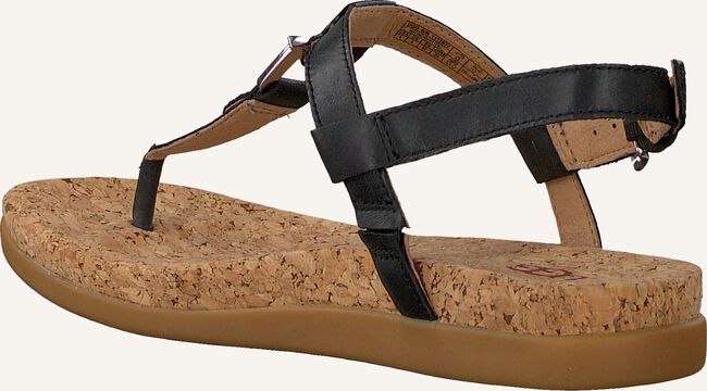Zwarte UGG Platte sandalen ALEIGH Zwarte UGG Platte sandalen ALEIGH - large