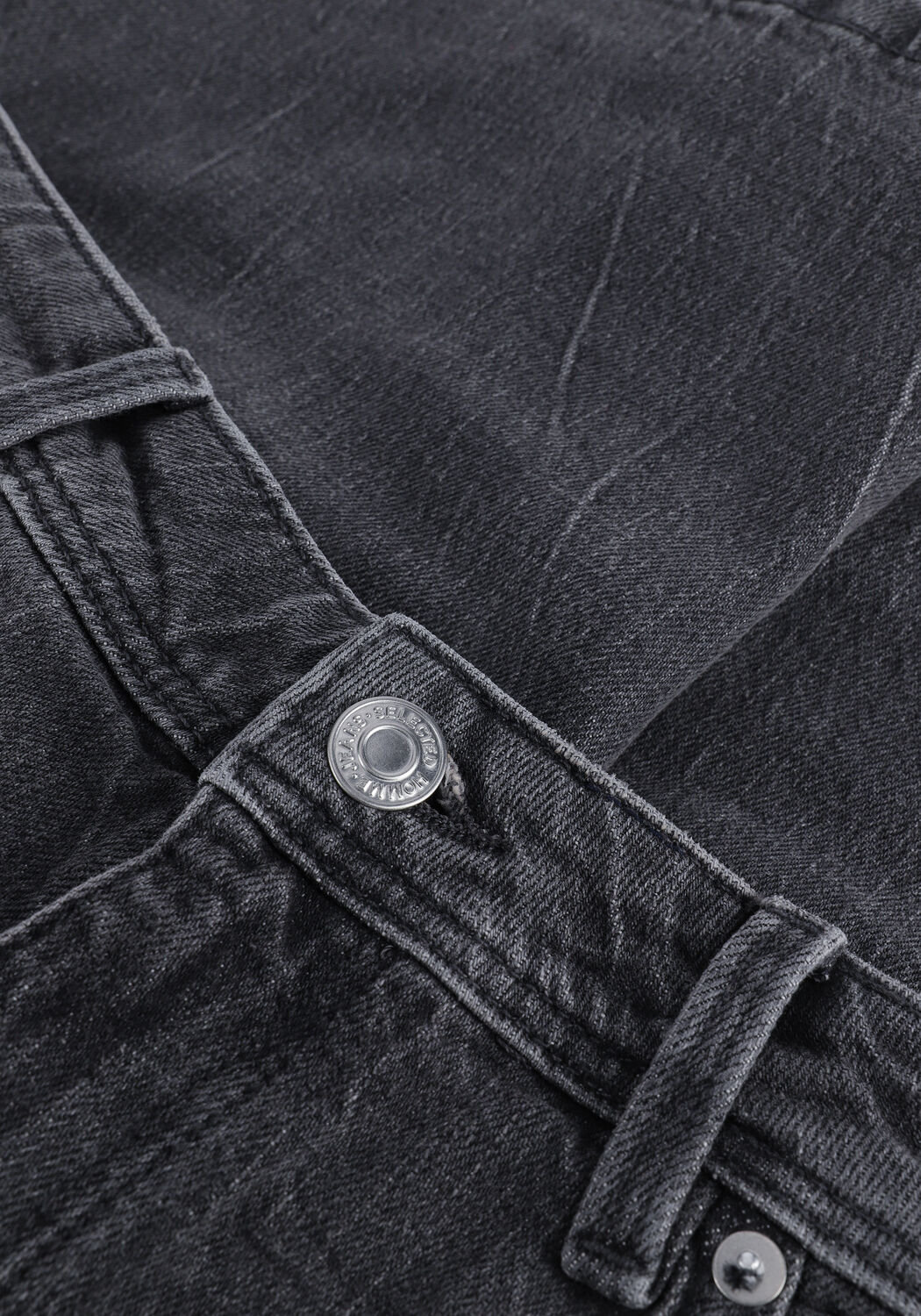 Grijze SELECTED MEN Shorts SLHALEX 21408 M.GREY ST SHORTS - large