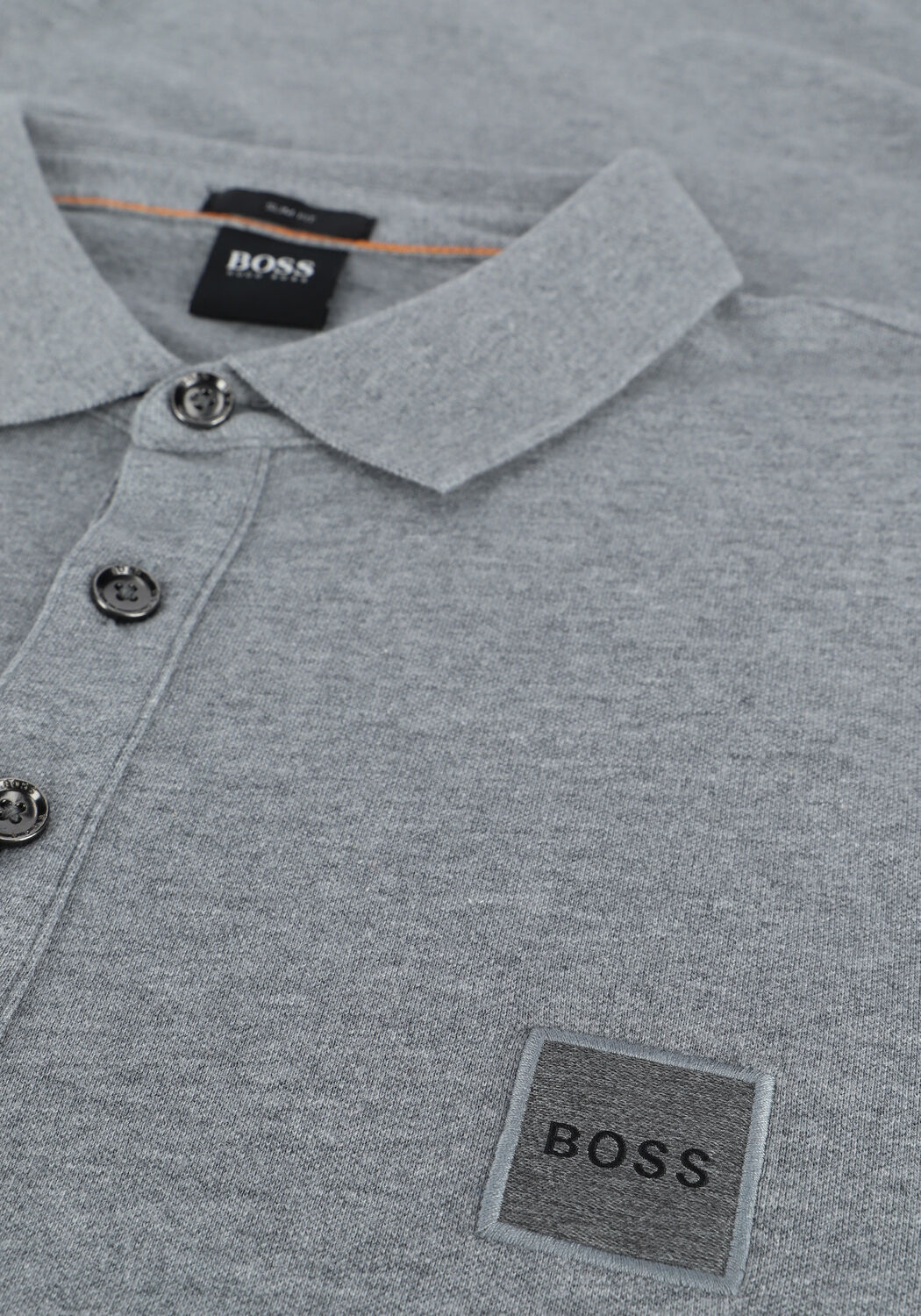Grijze BOSS ORANGE Polo PASSERBY 1 10193126 - large