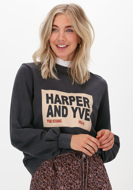 Antraciet HARPER & YVE Sweater NO.10-SW - large