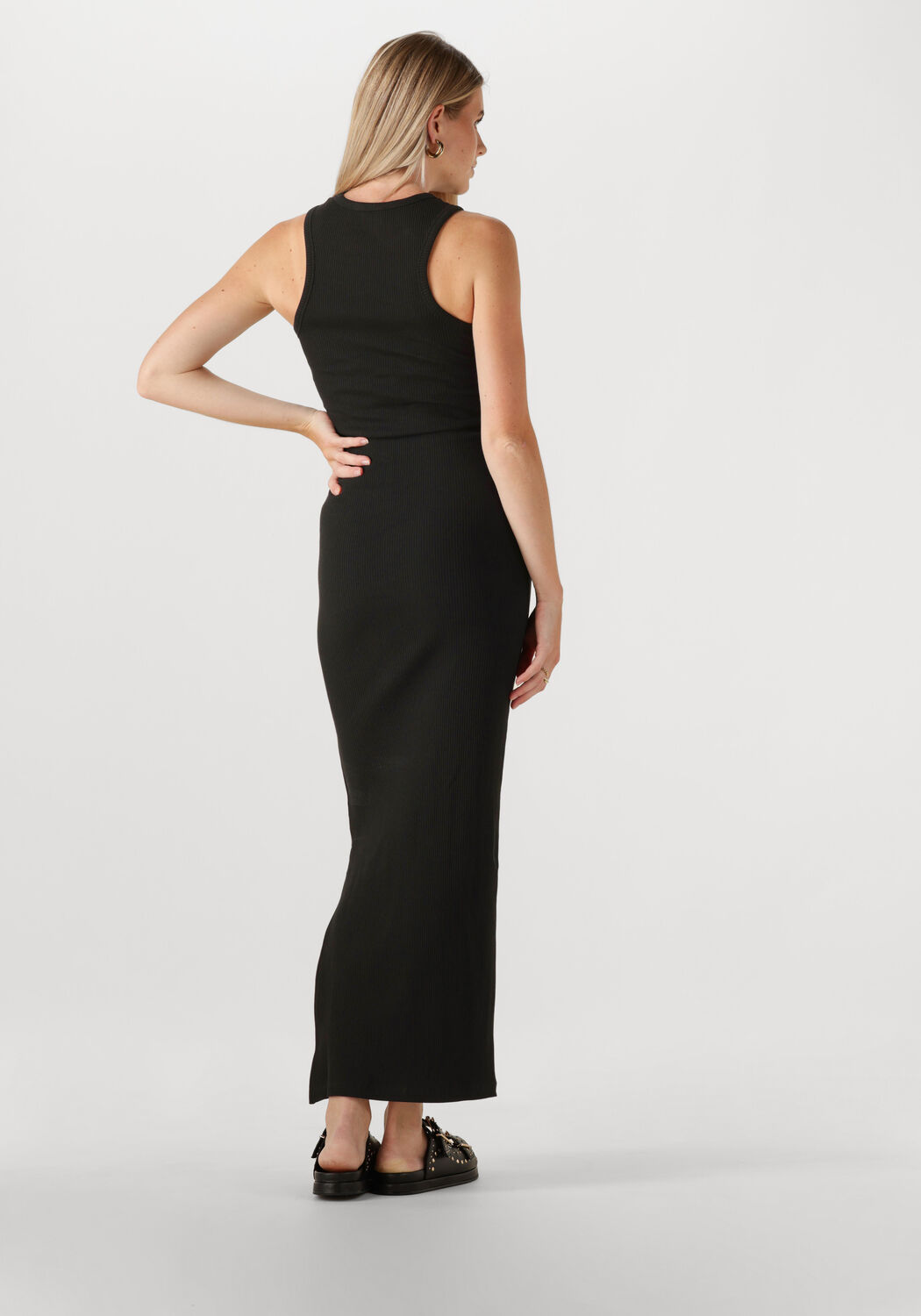 SELECTED FEMME Dames Jurken Slfanna Sl Ankle Tank Dress Zwart