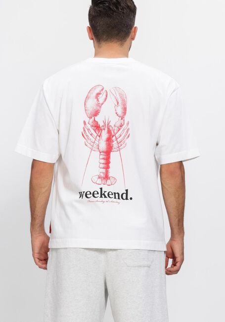 Witte POCKIES T-shirt LOBSTER WEEKEND TEE - large