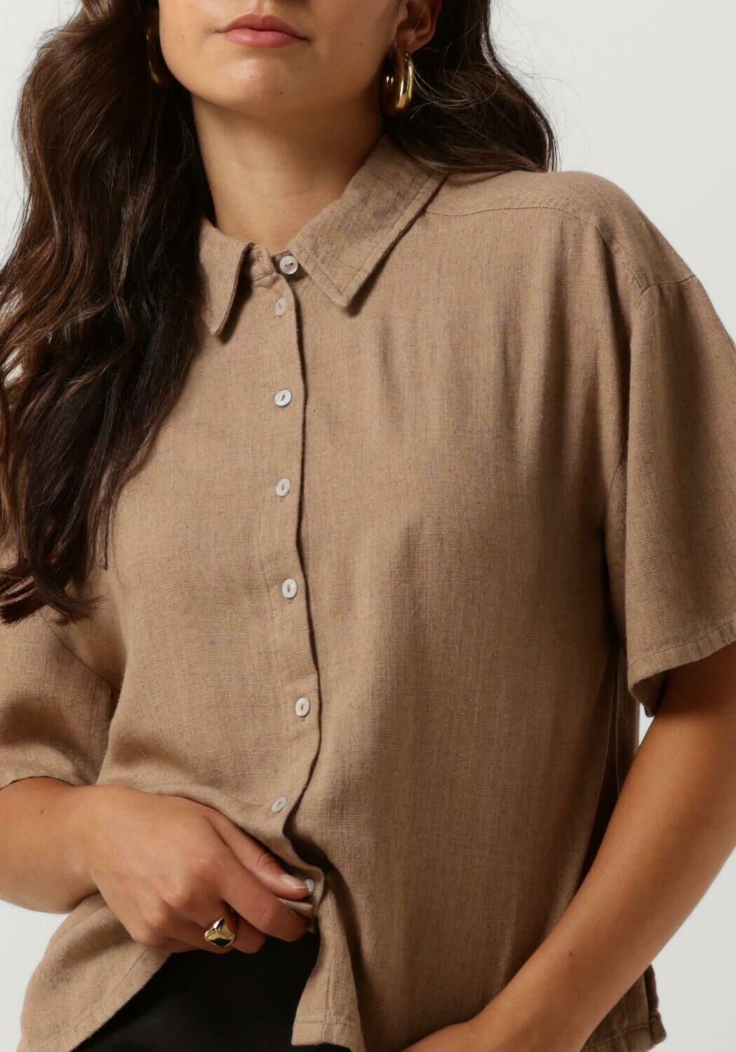 NOTRE-V Dames Blouses Nv-dula Bruin