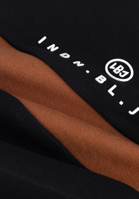 Zwarte INDIAN BLUE JEANS Trui T-SHIRT LS TAPE IBJ - large