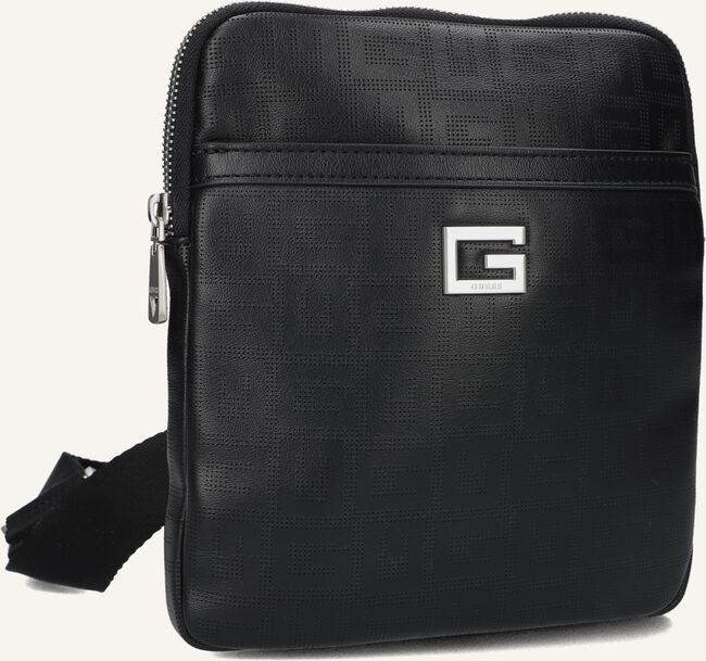 Zwarte GUESS Schoudertas HIDE CROSSBODY FLAT Zwarte GUESS Schoudertas HIDE CROSSBODY FLAT - large