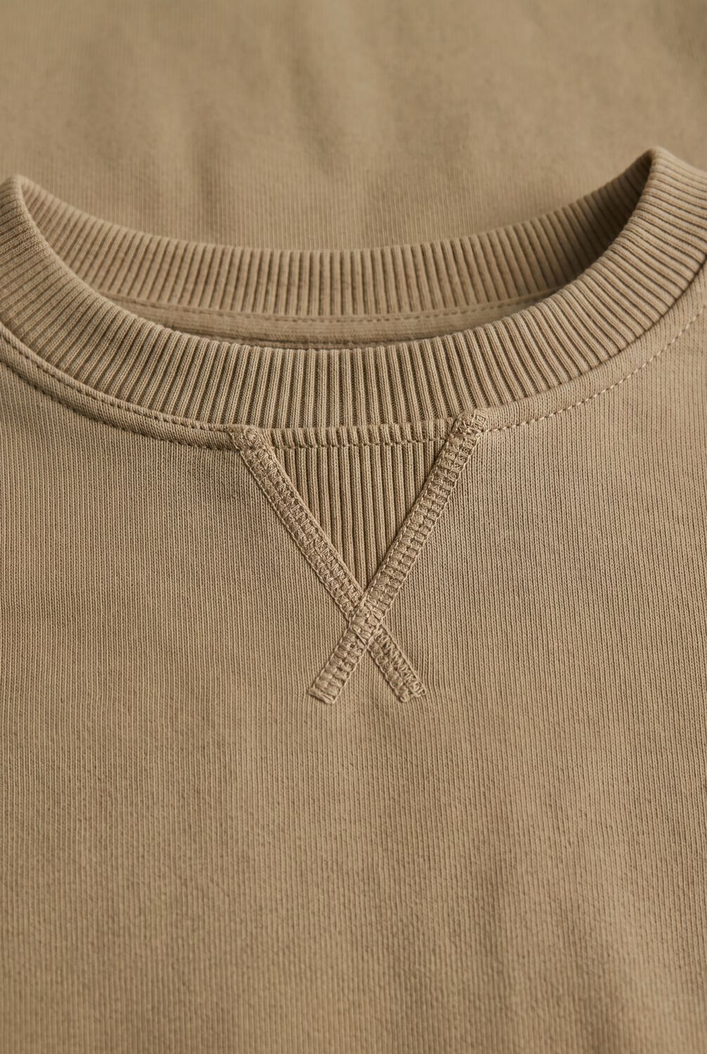 YOUR WISHES Jongens Truien & Vesten Garment Dye Sweater Bruin