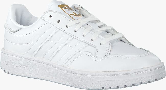 Witte ADIDAS Lage sneakers TEAM COURT W - large