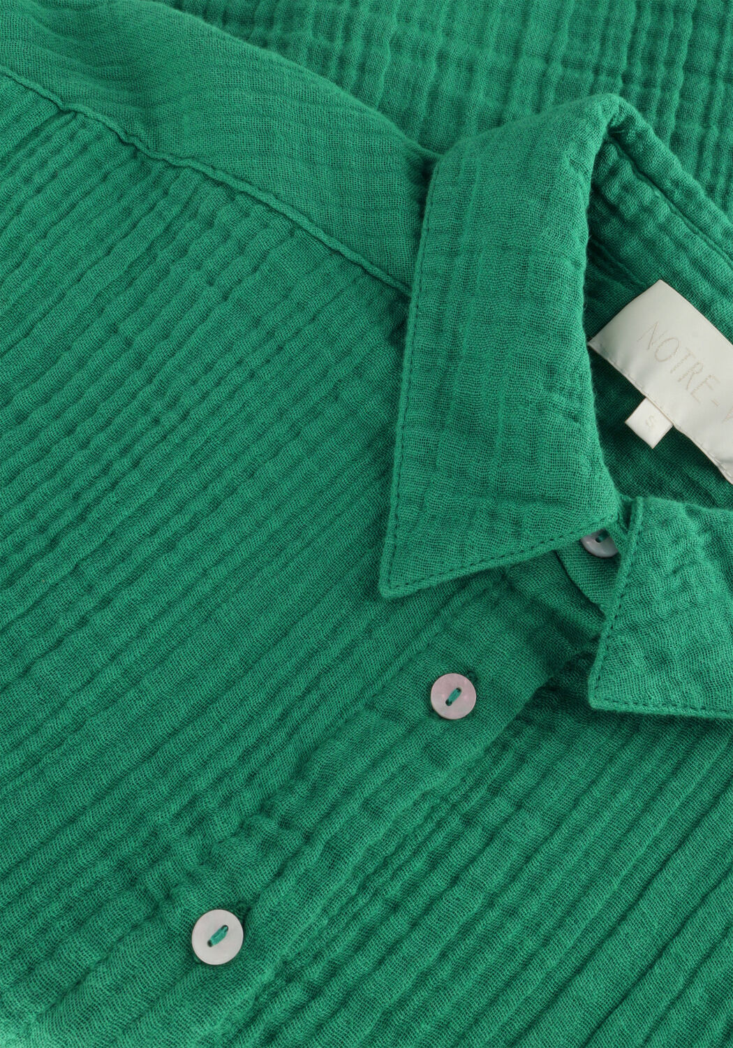 Groene NOTRE-V Blouses NV-DELU - large