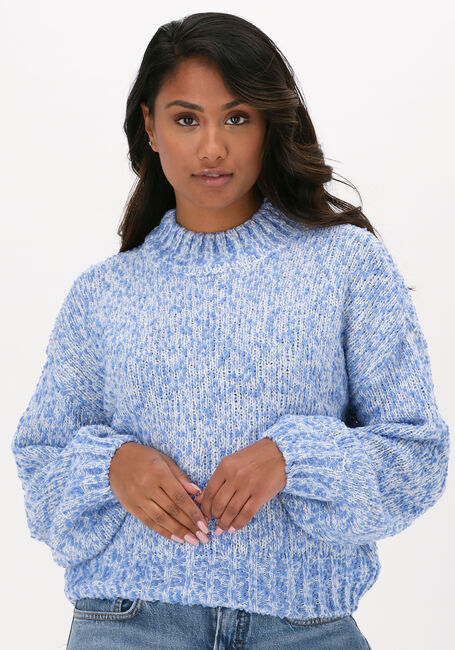 munt Milieuvriendelijk puberteit Blauwe SCOTCH & SODA Trui RELAXED FIT CRED NECK BOUCLE S | Omoda